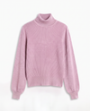 Maglia a costine di lana e cashmere