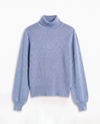 Maglia a costine di lana e cashmere