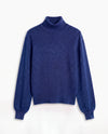 Maglia a costine di lana e cashmere