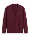 Cardigan in filato di lana e cashmere