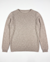 Maglia scollo barchetta seamless in cashmere