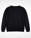 Maglia scollo barchetta seamless in cashmere