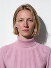 Maglia a costine di lana e cashmere