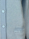 Chanel punto lavorato in maglia in filato di lana, cashmere e baby alpaca.