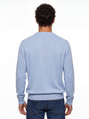 Maglia girocollo in filato di lana e cashmere