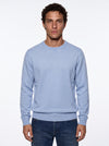 Maglia girocollo in filato di lana e cashmere