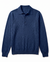Polo in filato di lana e cashmere