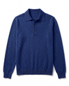 Polo in filato di lana e cashmere