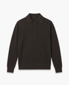 Polo in filato di lana e cashmere