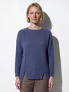Maglia scatola con nervature