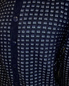 Giacca jaquard in filato di lana e cashmere