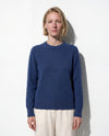 Maglia girocollo in filato di lana e cashmere