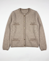 Chanel punto lavorato in maglia in filato di lana, cashmere e baby alpaca.