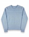 Maglia con riquadri in filato di lana e cashmere