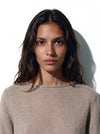 Maglia punto linx in filato di lana e cashmere