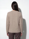 Maglia punto linx in filato di lana e cashmere