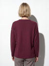 Maglia punto linx in filato di lana e cashmere