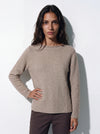 Maglia punto linx in filato di lana e cashmere