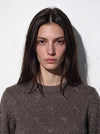 Maglia girocollo con lurex