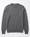 Maglia girocollo in filato di lana e cashmere