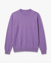 Maglia girocollo in filato di lana e cashmere