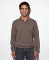 Polo in filato di lana e cashmere