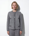 Chanel punto lavorato in maglia in filato di lana, cashmere e baby alpaca.