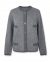Chanel punto lavorato in maglia in filato di lana, cashmere e baby alpaca.