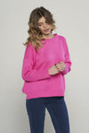 Maglia over in pura lana merinos extrafine.